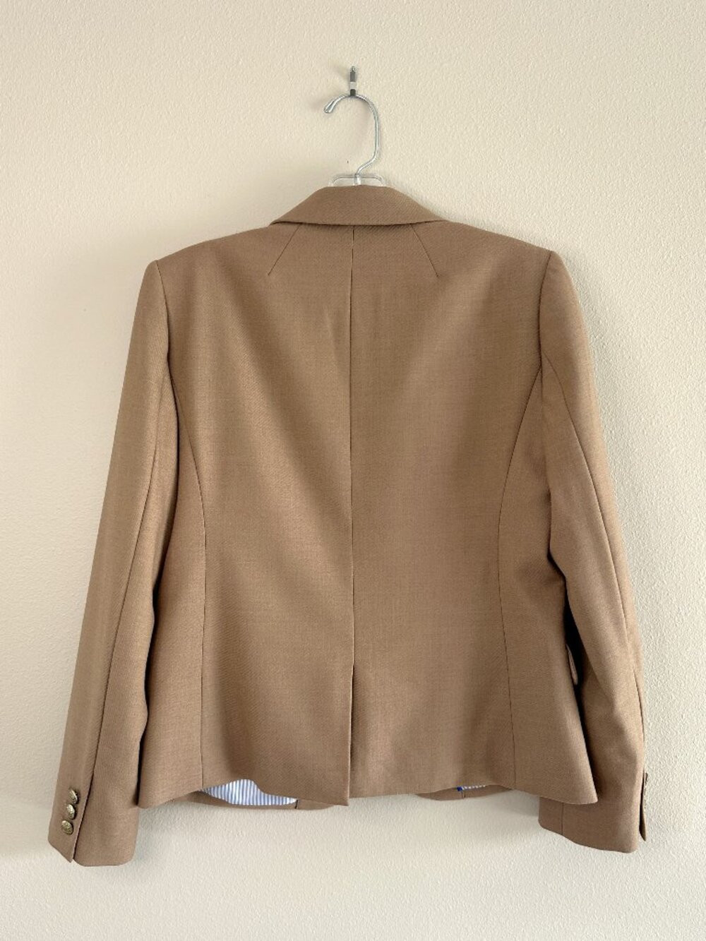 J. Crew Original Schoolboy Blazer, 10P, Camel Tan Classic Preppy - Picture 6 of 12